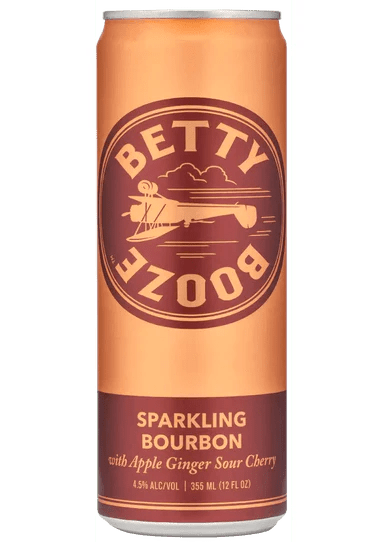 BETTY BOOZE APPLE GINGER SOUR CHERRY SPARKLING BOURBON 4PK