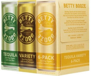 BETTY BOOZE SPARKLING TEQUILA VARIETY 6PK