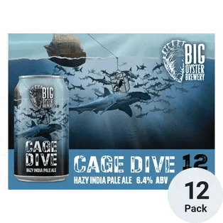 BIG OYSTER CAGE DIVE IPA 12PK