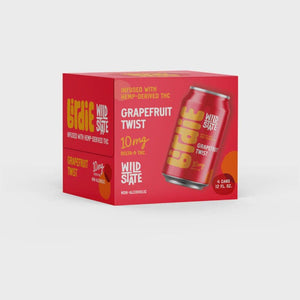 BIRDIE GRAPEFRUIT TWISTED 10MG 4PK