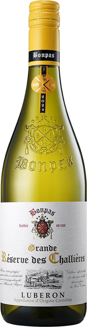 BONPAS LUBERON GRAND RESERVE DE CHALLIERES BLANC 750ML