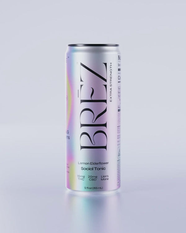 BREZ OG STRENGTH LEMON ELDERFLOWER  10MG 4PK