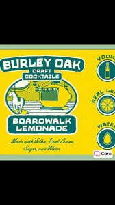 BURELY OAK BOARDWALK LEMONADE 4PK