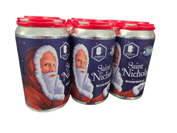 BURNISH ST NICHOLAS WHITE ALE 6PK