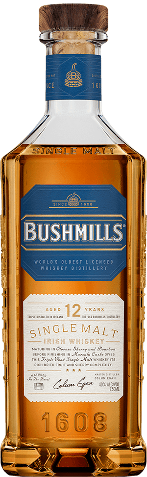 BUSHMILLS 12YR SINGLE MALT 750ML