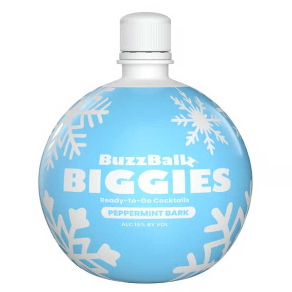 BUZZBALLZ BIGGIES PEPPERMINT BARK 1.75L