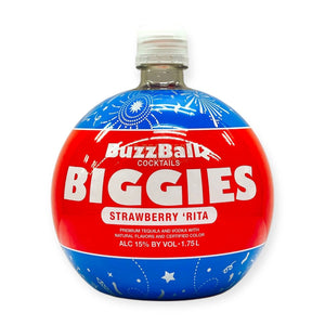 BUZZBALLZ BIGGIES STRAWBERRY RITA 1.75L