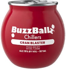 BUZZBALLZ CRANBERRY BLAST WINE COCKTAIL 187ML