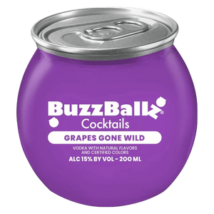BUZZBALLZ GRAPES GONE WILD SPIRITS COCKTAIL 200ML