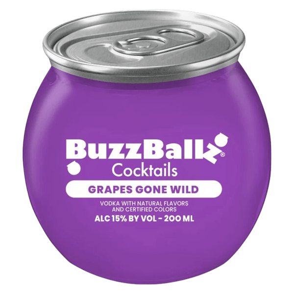 BUZZBALLZ GRAPES GONE WILD SPIRITS COCKTAIL 200ML