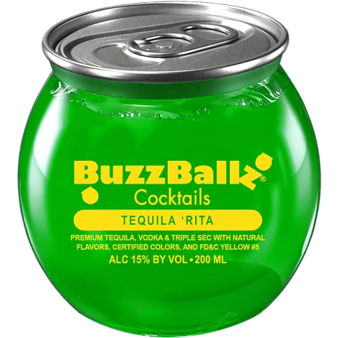 BUZZBALLZ TEQUILA RITA SPIRITS COCKTAIL 200ML