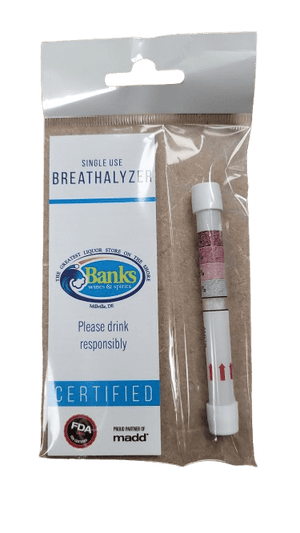 BWS SINGLE USE BREATHALYZER