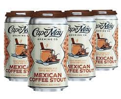 CAPE MAY MEXICAN COFFEE STOUT 6PK CAN