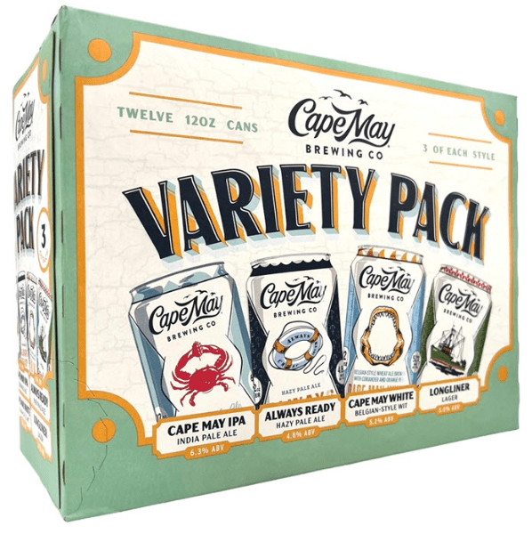 CAPE MAY VARIETY 12PK CANS