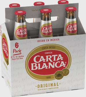 CARTA BLANCA CERVEZA 6PK
