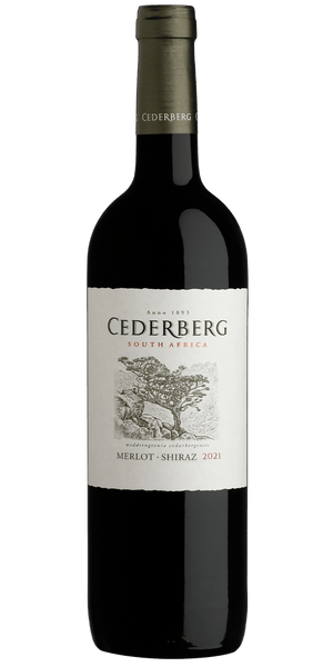 CEDERBERG MERLOT SHIRAZ 750ML