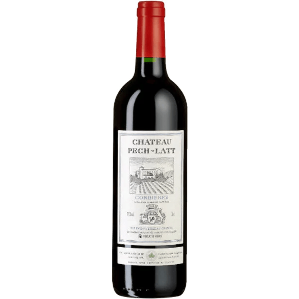 CHATEAU PECH LATT CORBIERES 750ML