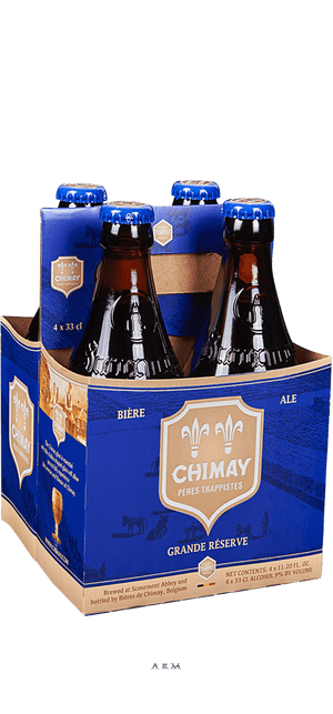 CHIMAY PERES TRAPPISTES BLUE 4PK