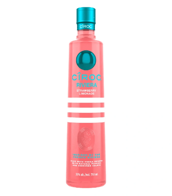 CIROC VODKA RIVIERA  STRAWBERRY LEMONADE 750ML