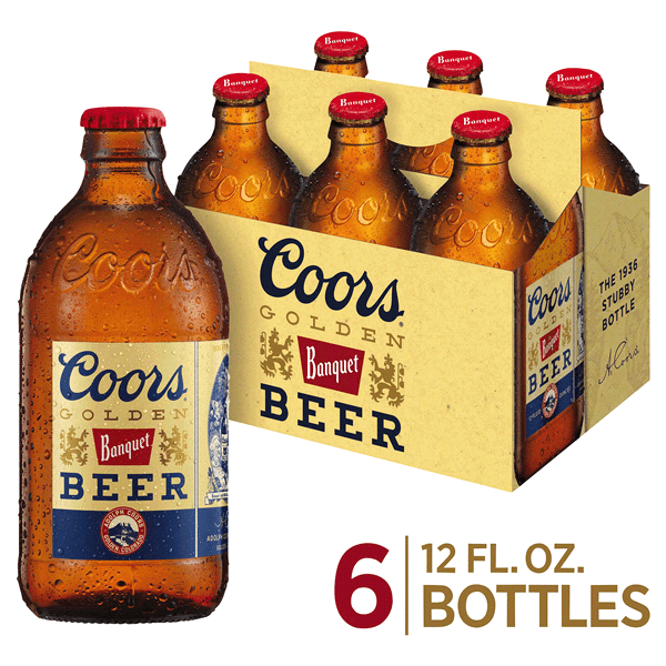 COORS BANQUET 6PK BTL