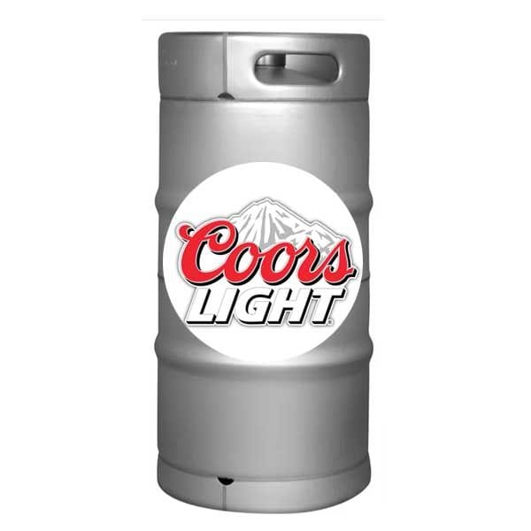 COORS LIGHT 1/4 KEG