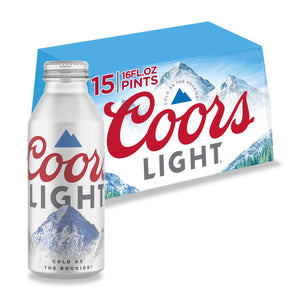 COORS LIGHT 15PK 16OZ ALUM