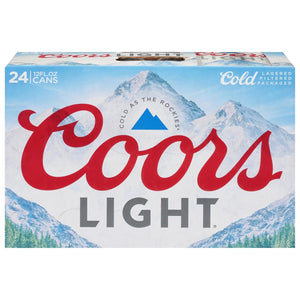 COORS LIGHT 24PK BTL LSE