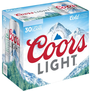 COORS LIGHT 30PK