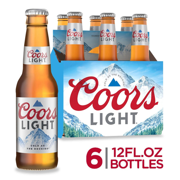 COORS LIGHT 6PK BTL