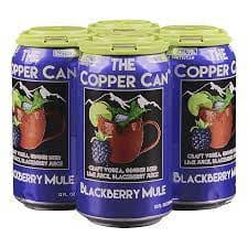 COPPER CANS BLACKBERRY MULE 4PK