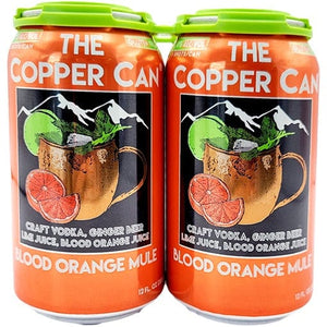 COPPER CANS BLOOD ORANGE MULE 4PK