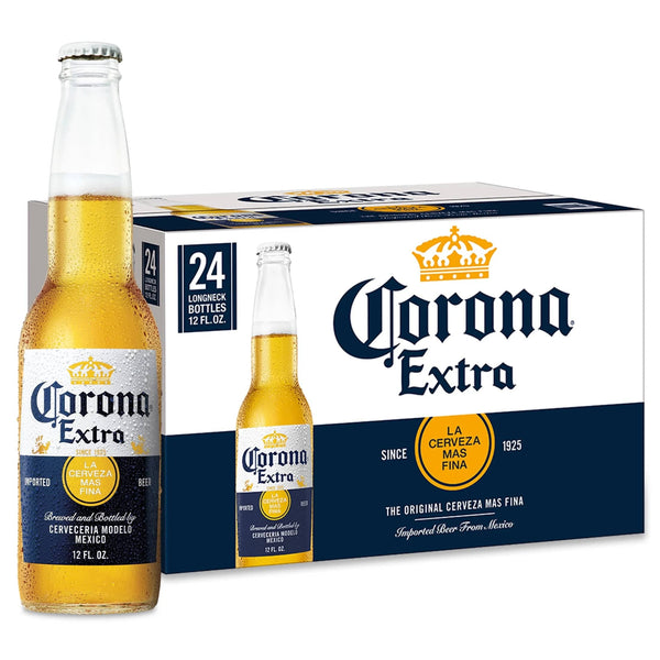 CORONA EXTRA 24PK 12OZ LSE BTL