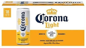 CORONA LIGHT 18PK 12OZ CAN