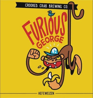 CROOKED CRAB FURIOUS GEORGE HEFE 6PK