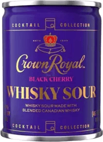 CROWN ROYAL WHISKEY SOUR BLACK CHERRY 100ML