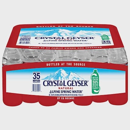 CRYSTAL GEYSER WATER 35PK CASE
