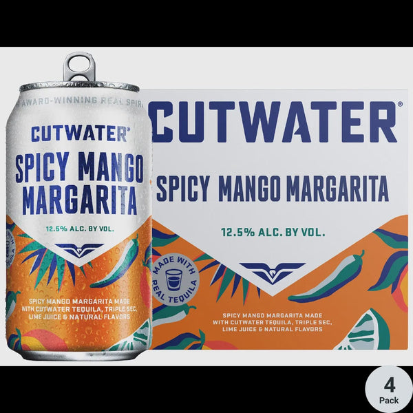 CUTWATER SPICY MANGO MARGARITA 4PK