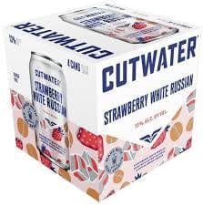 CUTWATER STRAWBERRY WHITE RUSSIAN 4PK