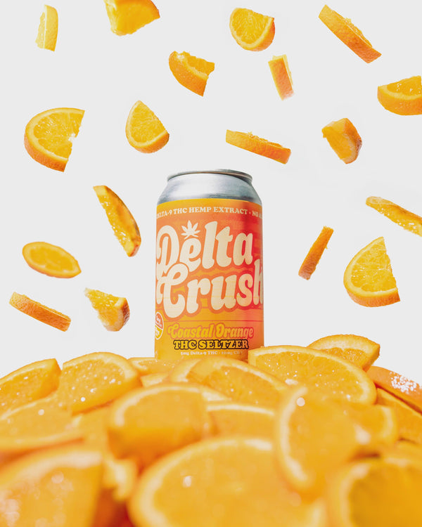 DELTA CRUSH ORANGE 5MG THC  6PK