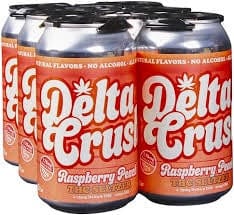 DELTA CRUSH RASPBERRY PEACH 1.75MG 6PK