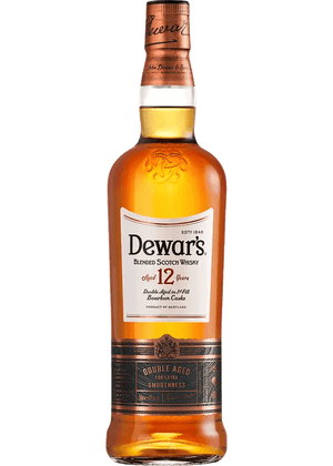 DEWAR'S 12YR DOUBLE AGED 750ML