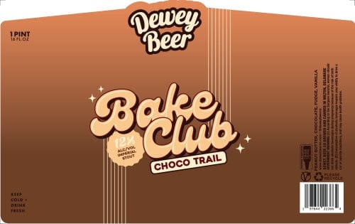 DEWEY BEER BAKE CLUB CHOCO TRAIL 4PK