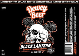 DEWEY BEER CO BLACK LANTERN PUMPKIN STOUT 4PK