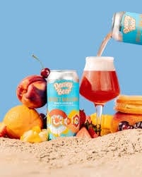 DEWEY BEER CO SM BEACH ANIMALS 4PK