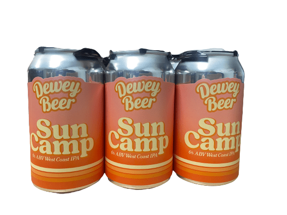 DEWEY BEER CO SUN CAMP 6PK