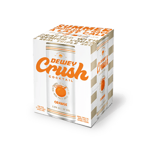 DEWEY CRUSH ORANGE 4PK  *NEW*