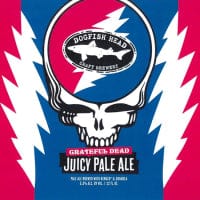 DOGFISH GRATEFUL DEAD JUICY PALE ALE 19.2OZ CAN