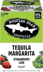 DOGFISH TEQUILA STRAWBERRY MARGARITA 4PK