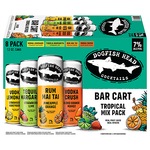 DOGFISH TROPICAL VARIETY 8PK – Banks Wines & Spirits