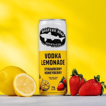 DOGFISH VODKA LEMONADE 19.2OZ